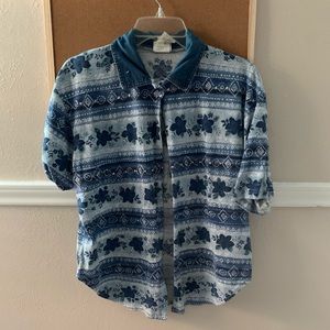 Beach Button up shirt